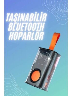 Bluetooth Hoparlör Dayanıklı Uzun Pil Ömrü Taşınabilir Yüksek Ses Kaliteli