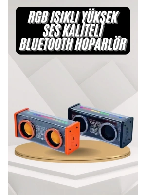 Bluetooth Hoparlör Taşınabilir Hoparlör 5.0 Bluetooth TWS Stereo Kablosuz