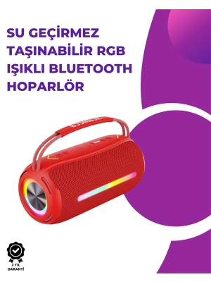 Bluetooth Kablosuz Hoparlör – Taşınabilir, Güçlü Ses