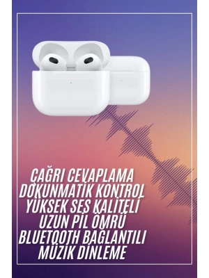Bluetooth Kulaklık 3. Nesil Ios Android Uyumlu Yeni Nesil Wireless Charge