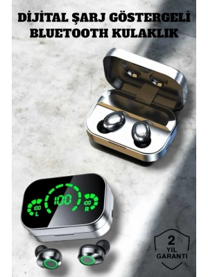 Bluetooth Kulaklık Çift Telefon Desteği ve Suya Dayanıklı Powerbankli