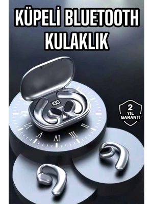 Bluetooth Kulaklık Oyuncu Kulaklığı Küpe Görünümlü Dijital Göstergeli