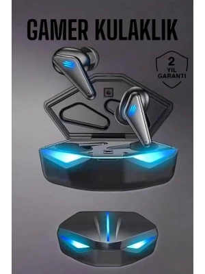 Bluetooth Oyuncu Kulaklığı Led Işıklı Kablosuz ANC Özelliği