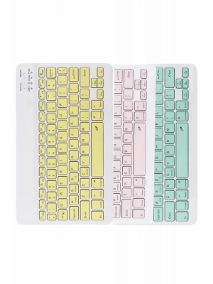 Bluetooth Şarj Edilebilir Mini Q Klavye Kablosuz Taşınabilir