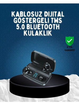 Bluetooth V5.0 Teknolojili Parmak Dokunmatik Kontrol Kulaklık Seti