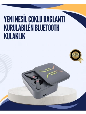 Bluetooth V5.0 TWS Kulaklık – 3 Saat Kesintisiz Kullanım