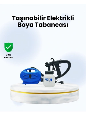 Boya Tabancası – Yatay, Dikey ve Köşe Püskürtme Seçenekli