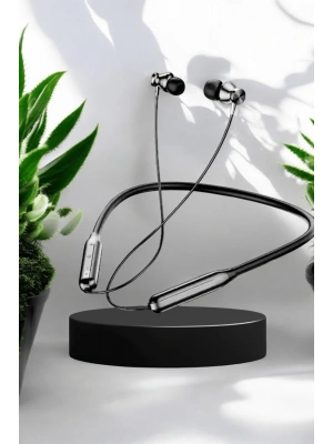 Boyun Bantlı Kablolu Kulaklık ANC Özelliği Uzun Şarj Süreli Sporcu Kulaklığı 100 saat