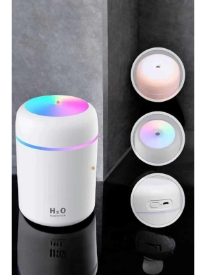 Buharlı Hava Nemlendirici Aromaterapi Renk Değiştirilebilir