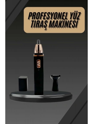 Burun Kulak Kıl Tüy Temizleme Ve Tıraş Makinesi Mini Paslanmaz Çelik
