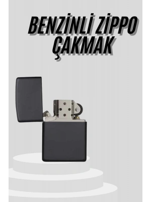 Çakmak Parlak Siyah Doldurulabilir Hedyelik Eşya