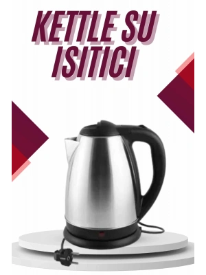 Çelik Su Isıtıcı Kettle Dayanıklı Paslanmaz Çelik Uzun Ömürlü