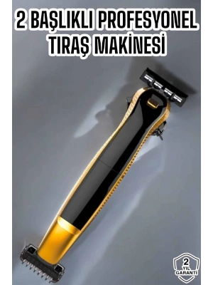 Çift Başlıklı Jilet Tıraş Makinesi Taşınabilir Suya Dayanıklı Sinek Kaydı