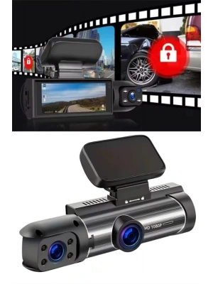 Çift Kameralı Araç Kamerası Ön ve Arka Kameralı