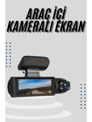 Çift Kameralı Araç Kamerası Ön ve Arka Kameralı