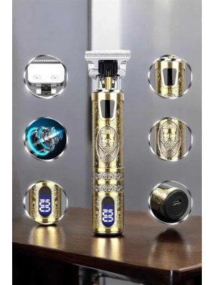 Çizik Tıraş Makinesi Şarjlı Paslanmaz Çelik Bıçaklı Uzun Ömürlü