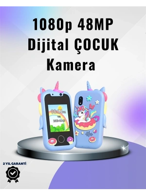 Çocuklar İçin Eğitici ve Eğlenceli Dijital Kamera