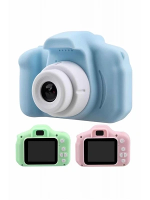 Çocuklara Özel Fotoğraf Ve Video Çeken Mini Çok Renkli Fotoğraf Makinesi