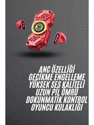 Çocuklara Özel Stres Çarklı Kablosuz Bluetooth Kulaklık ANC Özellikli