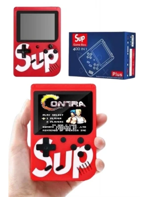 Çocuklara Özel Taşınabilir Sup El Atarisi 400 Oyunlu Nostaljik Oyun Konsolu