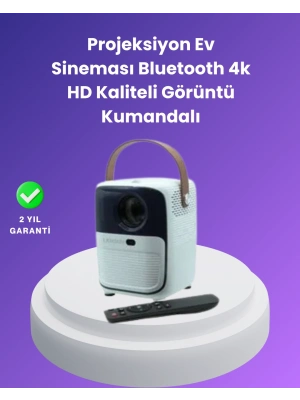 Çoklu Giriş Destekli Projektör – HDMI, USB ve Kulaklık Bağlantı Seçenekleriyle Geniş Uyumluluk