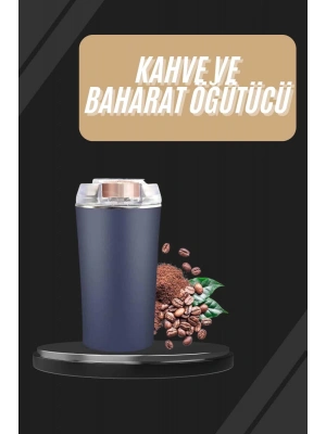 Dayanıklı Paslanmaz Çelik Kolay Kullanım Kahve Ve Baharat Öğütücü