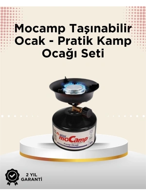 Dayanıklı, Paslanmaz ve Yüksek Isı Dayanımlı Kamp Ocağı – Uzun Süreli Kullanım İçin