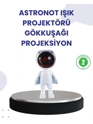 Dekoratif Gün Batımı Işığı – Astronot Figürlü