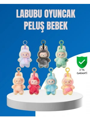 Dekoratif Labubu Karakter Figürü – Kaliteli Peluş Malzeme
