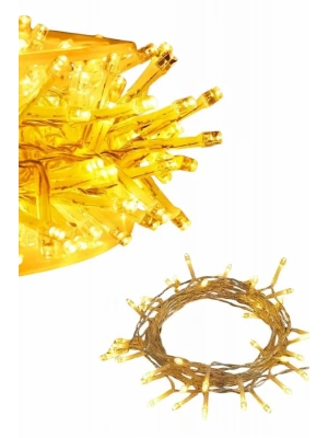 Dekoratif Peri Led 100 Ledli Gün Işığı Pilli 10 Metre Gün Işığı