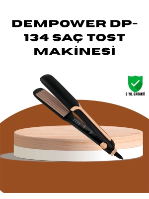 DEMPOWER DP-134 Saç Tost Makinesi – Kolay Kullanım, Hızlı Sonuç, Uzun Süre Kalıcılık