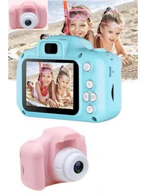 Dijital Fotoğraf Makinesi Çocuk Mini 1080p HD Kaliteli Renkli