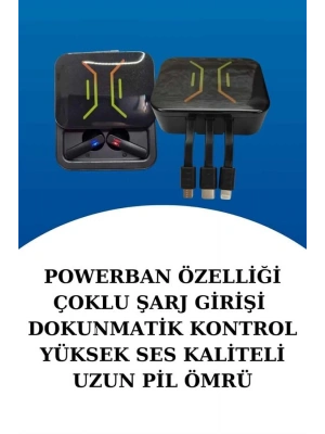 Dijital Göstergeli Bluetooth Kulaklık ve Bildirim Görebilen Akıllı Saat Alarm ve Titreşim
