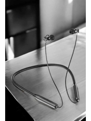 Dijital Göstergeli Kulak İçi Kablosuz Bluetooth Kulaklık Boyun Bantlı