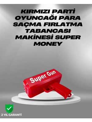 Dolar Boyutunda Kâğıt Atışı Yapan Pil ile Çalışan Oyuncak Tabanca