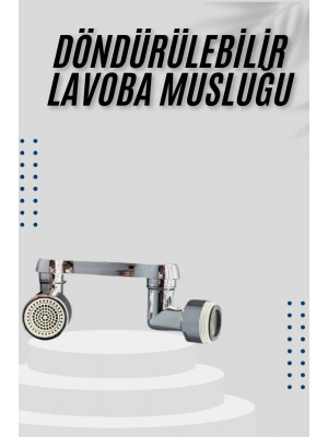 Dönebilen Musluk Başlığı Akrobat Mutfak Banyo Musluk Ucu Başlığı Oynar Başlıklı