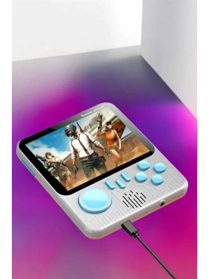 El Atarisi 3.5 inç Ekran Çift Konsol 666 Adet Retro Oyun Gamepad