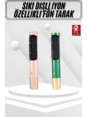 Elektrikli Fön Tarak Düzleştirici Elektriklenme Karşıtı Üflemeli