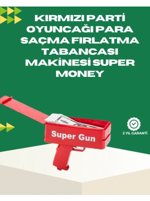 Elektrikli Money Gun Oyuncak Parti Tabancası