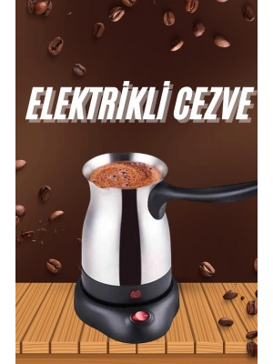 Elektrikli Türk Kahvesi Makinesi Elektrikli Cevze Telveli