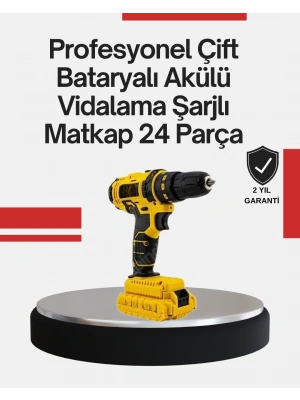 Ergonomik Tasarımlı 12V Matkap | 2 Vitesli, LED Aydınlatmalı ve Dayanıklı