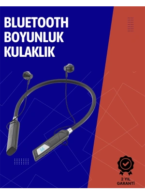 Ergonomik Tasarımlı Bluetooth Kulaklık – Gürültü Azaltmalı, Manyetik