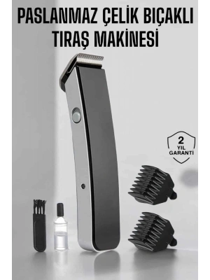 Erkeklere Özel Tıraş Makinesi Kablosuz ve Hassas Kesim