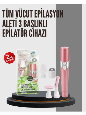Evde Kolay Epilasyon İçin Taşınabilir Tüy Alma Cihazı