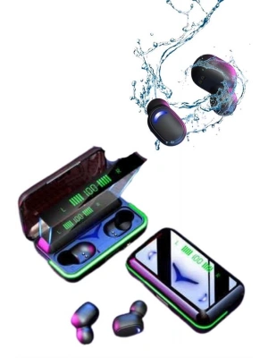 Extra Bass Kablosuz Kulaklık Işıklı Bluetooth Kulaklık Powerbank Özellikli