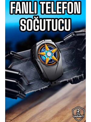 Fanlı Radyatör Soğutucu Telefon Soğutucu Tüm Telefonlara Uyumlu