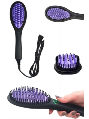 Fön Etkili Elektrikli Sıkı Dişli Taşınabilir Saç Düzleştirici Isı Ayarlı