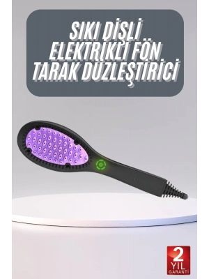 Fön Etkili Elektrikli Sıkı Dişli Taşınabilir Saç Düzleştirici Isı Ayarlı