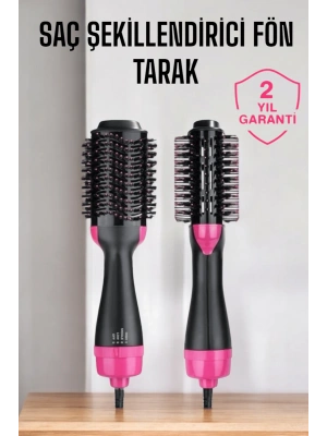 Fön Tarak Elektriklenmeyi Önleyen ve Parlaklık Veren Saç Şekillendirici