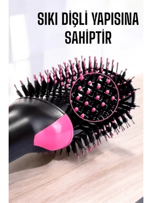 Fön Tarak Elektriklenmeyi Önleyen ve Parlaklık Veren Saç Şekillendirici